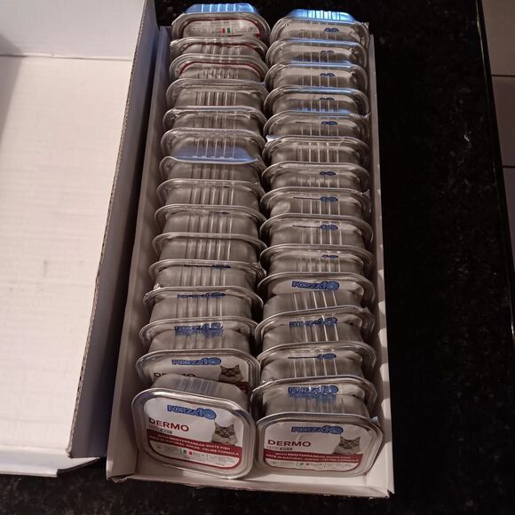 29 Cans Forza10 Cat Food Nutraceutic ActiWet Dermo Support Icelandic Fish Canned - Picture 2 of 5